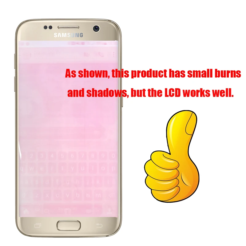 5," с ЖК-экраном для SAMSUNG Galaxy S7 G930 G930F, кодирующий преобразователь сенсорного экрана в сборе