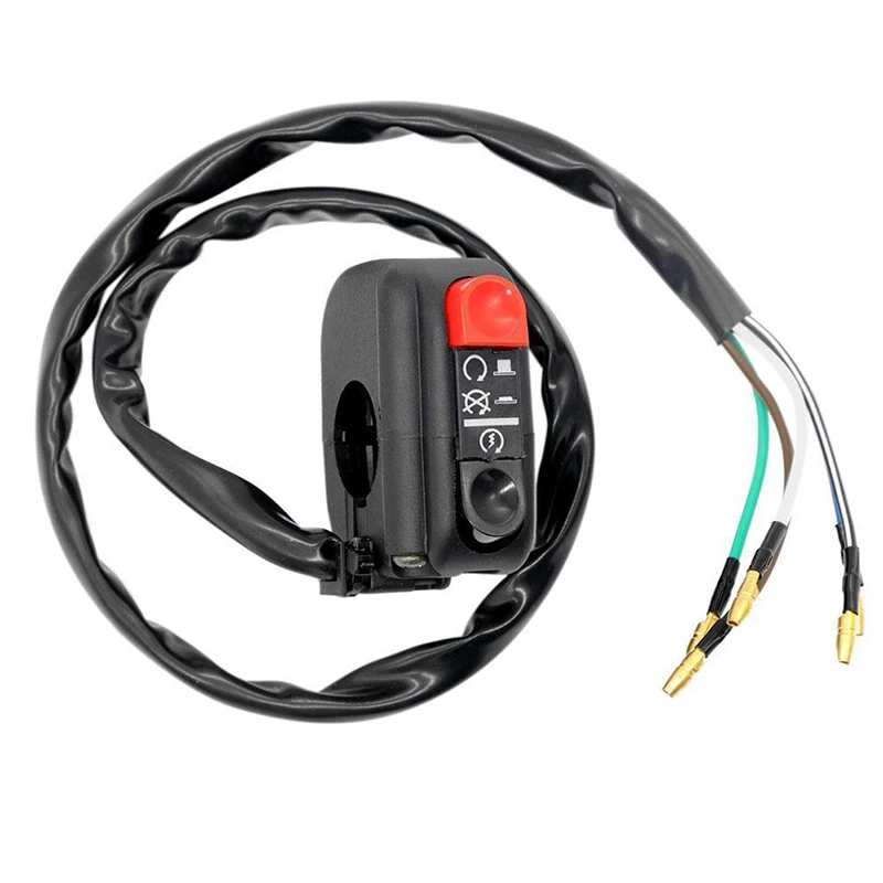 7/8 дюймовые мотоциклетные переключатель руля на включения/выключения мотоциклов