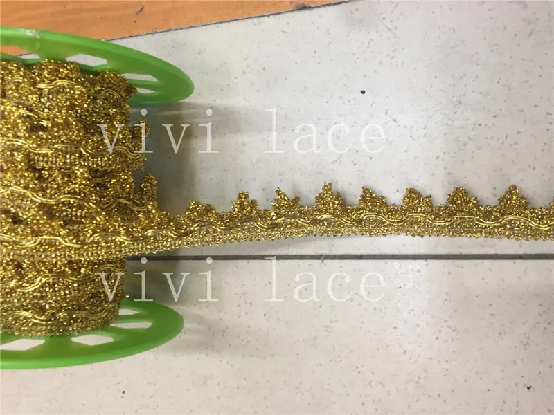WE001# 200YARDS/LOT GOOD QUALITY GOLD WEBBING FOR OF WEDDING DRESS ACCESSORY/SAWING | Дом и сад