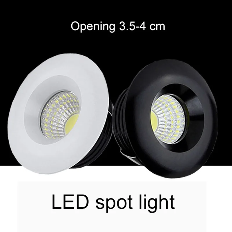 MLZAOSN ультра тонкий Светодиодный точечный светильник 3 Вт вина кулер с подсветкой