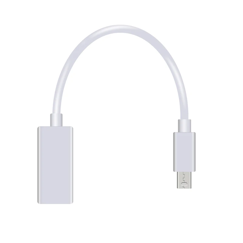 Мини адаптер DP к HDMI кабель мини дисплейный Порт Thunderbolt порт конвертер для Macbook Pro воздушный проектор для ТВ
