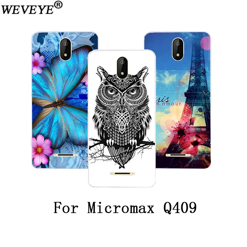 Высококачественный защитный чехол с рисунком для телефона Micromax Q409 цветов