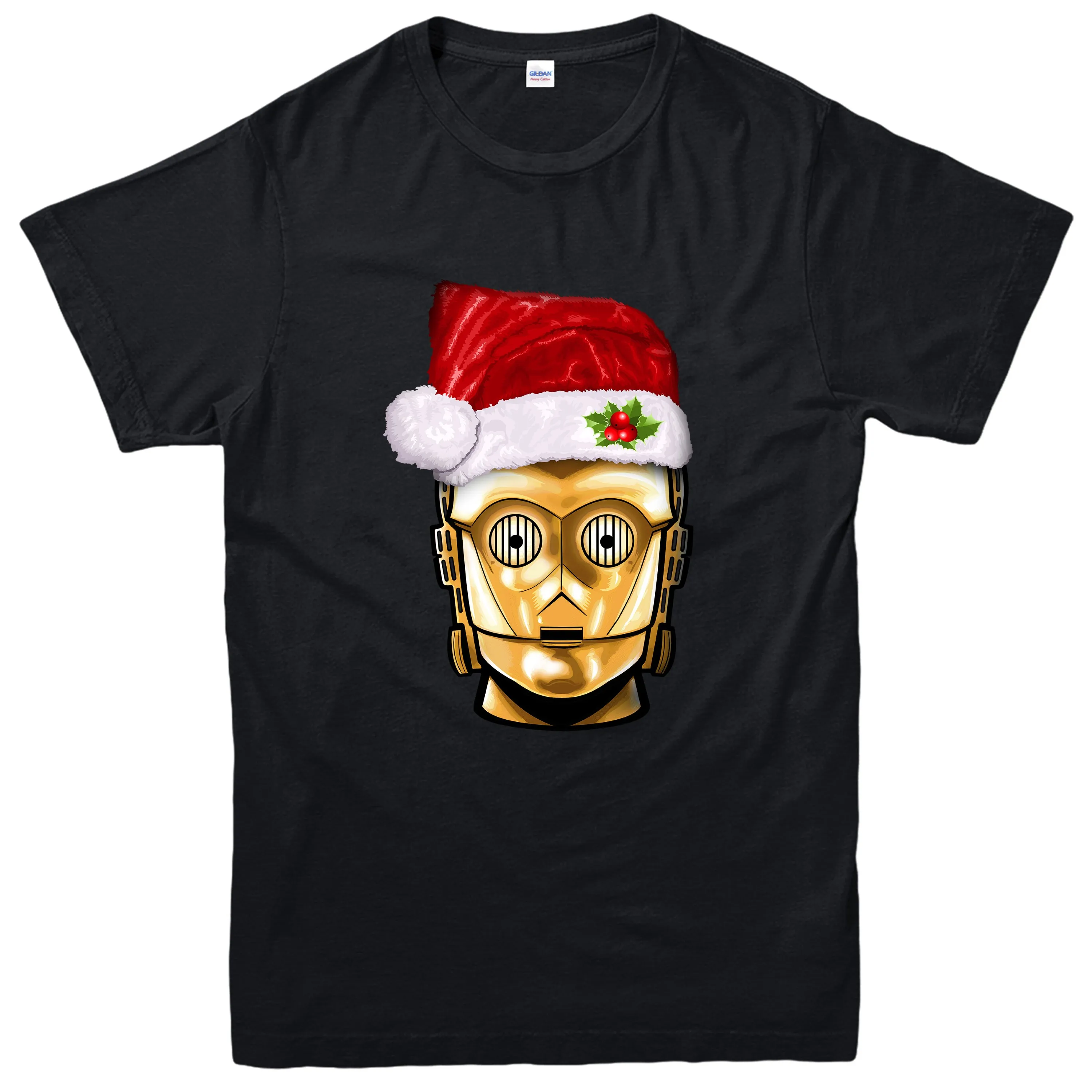 C 3PO Рождественская футболка с изображением робота Звездных войн бесплатная