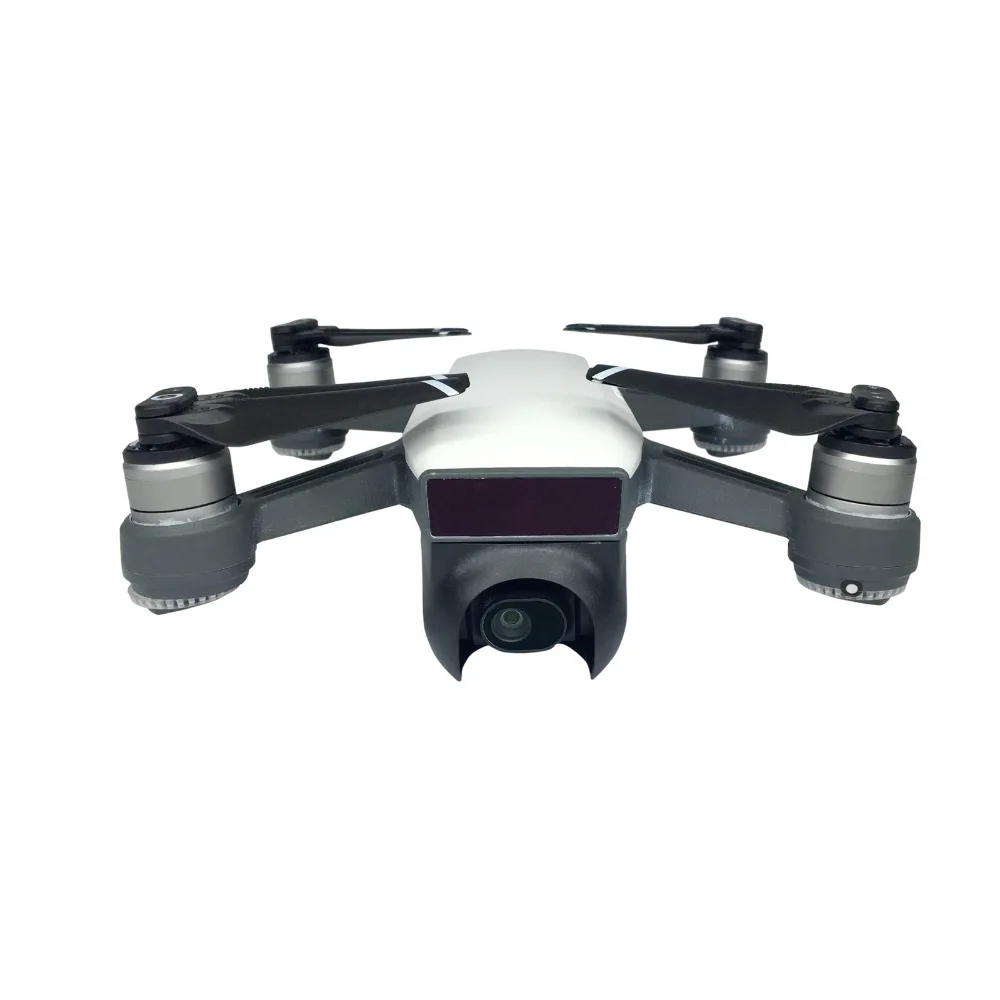 Крышка объектива камеры для дрона DJJ Spark аксессуары Gimbal Защита от солнца Капюшон защитный чехол антибликовый солнцезащитный