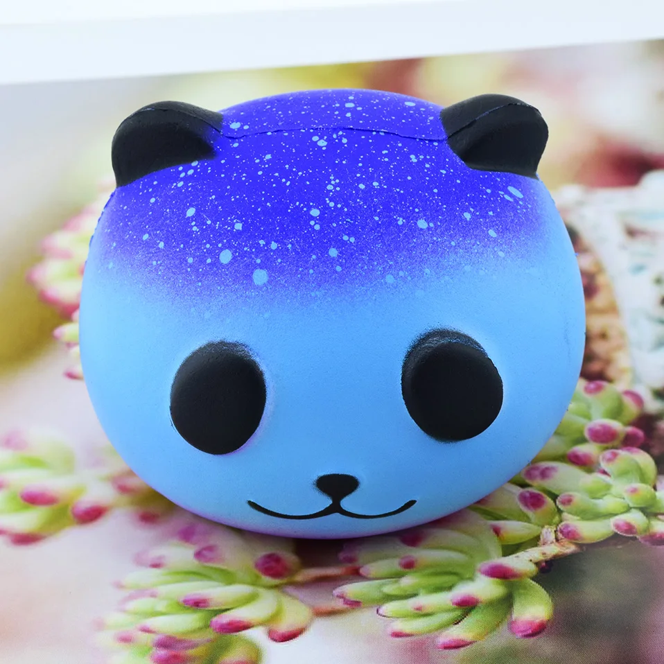 2018 милые мягкие животные панда галактика Джамбо медленный рост Kawaii снимает