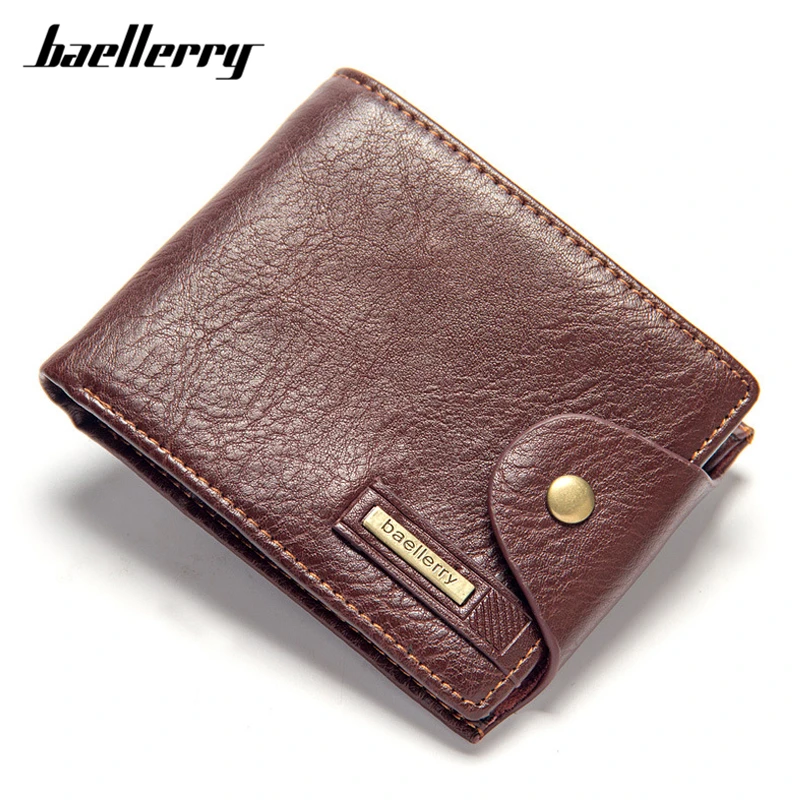 Baellerry брендовые винтажные дизайнерские Rfid мужские кошельки Держатель для карт