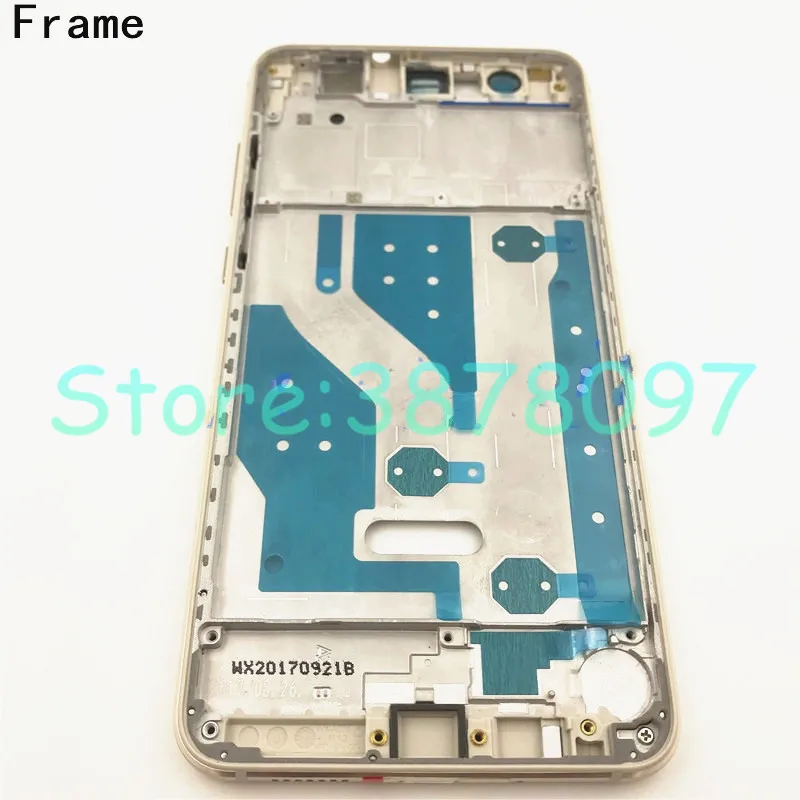 Новый полный корпус для Huawei P10 Lite ЖК передняя рамка + стеклянная задняя крышка