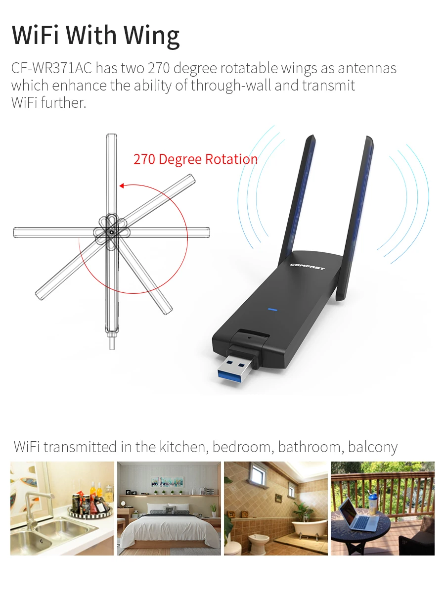 5G антенна с усилителем Wi-Fi usb ac wifi router600Mbps usb ac Wifi ретранслятор 3 шт. двухдиапазонный беспроводной расширитель усилитель сигнала