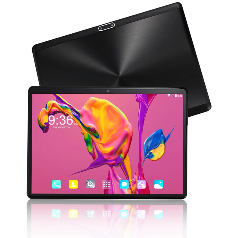 Новинка 2019 2.5D 10 дюймов Android 8 0 планшетный ПК 1280x800 Восьмиядерный 6 + 64 ГБ WIFI Bluetooth две