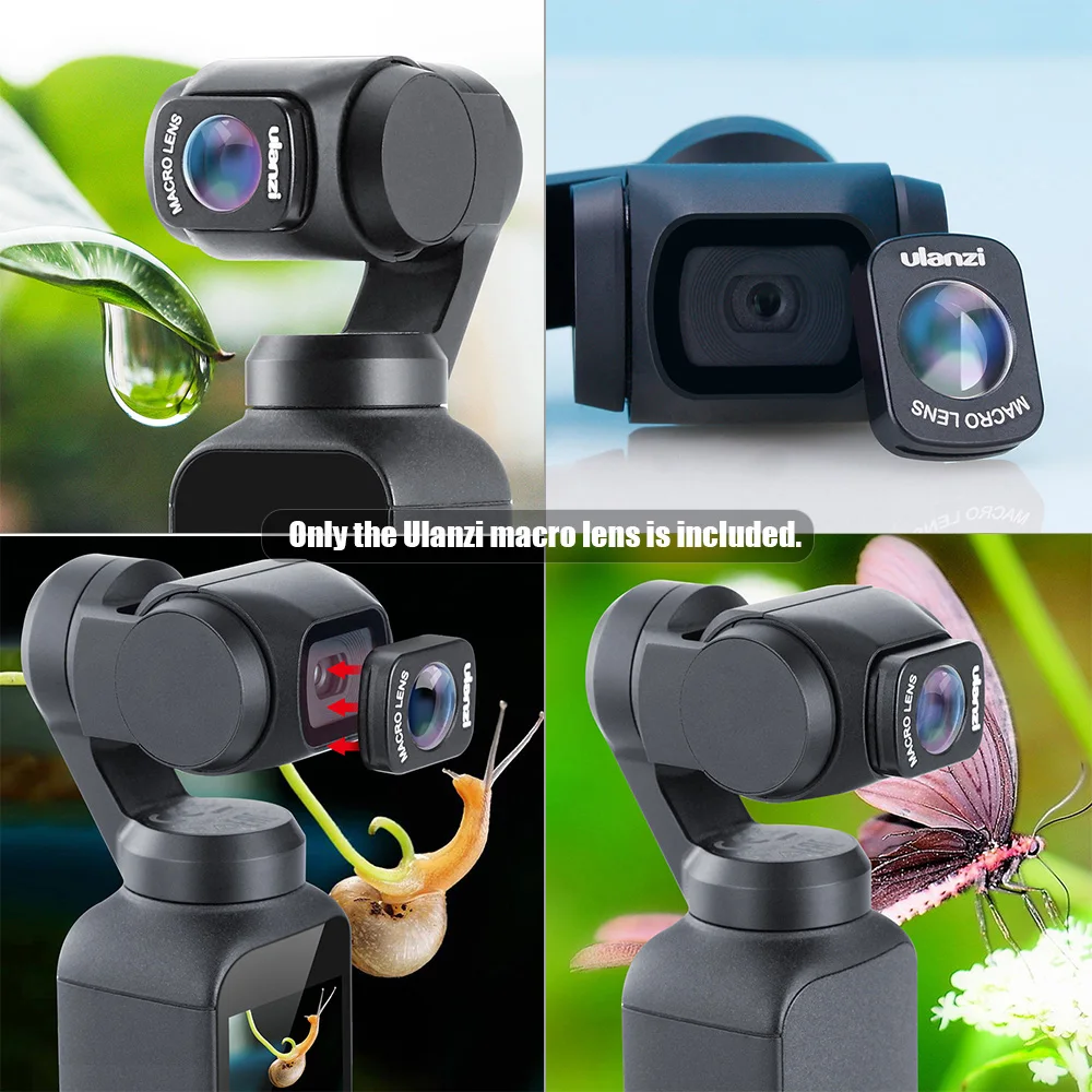 Макрообъектив Ulanzi 10X с магнитной конструкцией для карманной камеры DJI OSMO