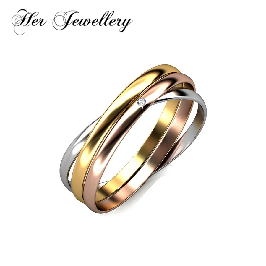 Her Jewellery Браслет Девушка и женщины ювелирные изделия латунь с покрытием 3 цвета