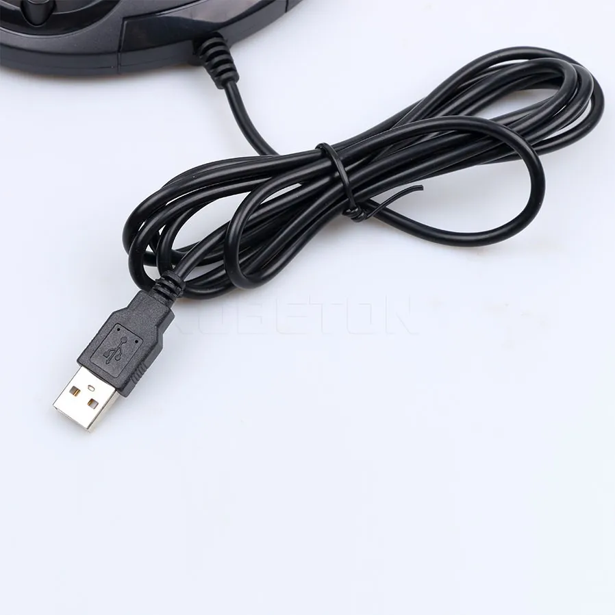 Kebidu проводной 6 кнопок мини USB геймпад USB игровой контроллер Joypad для SEGA любого ПК с USB портом