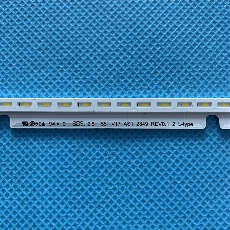 603 мм светодиодная полоса подсветки 102 лампа для LG 55 &quot1809 26 55&quot V17 AS1 2850 REV0.1 2 R-type