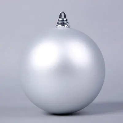 15cm White 2Pcs 3-28 см, серебристый матовый Рождественский шар, высокое качество, дерево, для дома, год, снеговик, декоративные, вечерние, креативные, подвесные принадлежности - Цвет: 15cm White 2Pcs