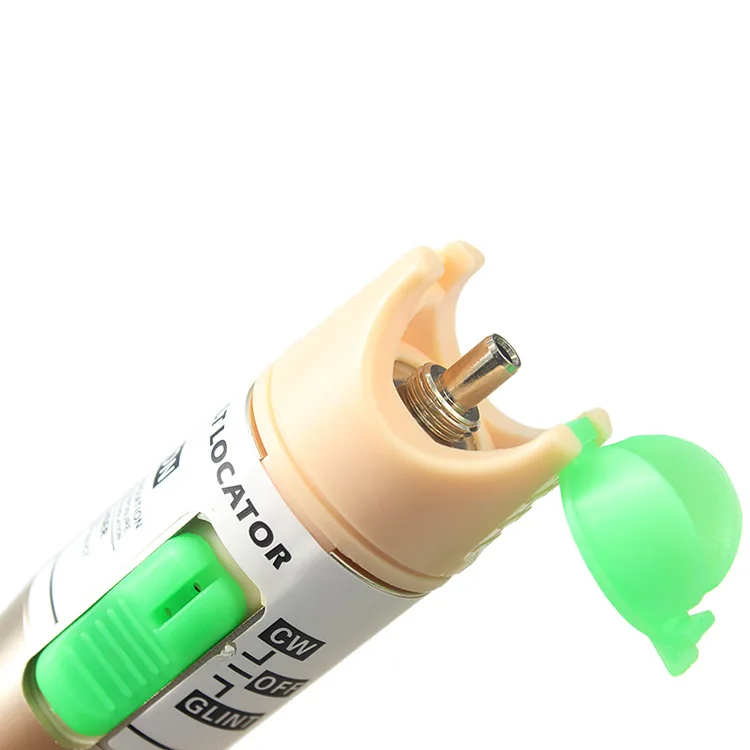 VFL visual fault locator pen type Tester red Laser Light Source Pen 1mw 10mw 20mw 30mw ELINK fiber optic detector checker