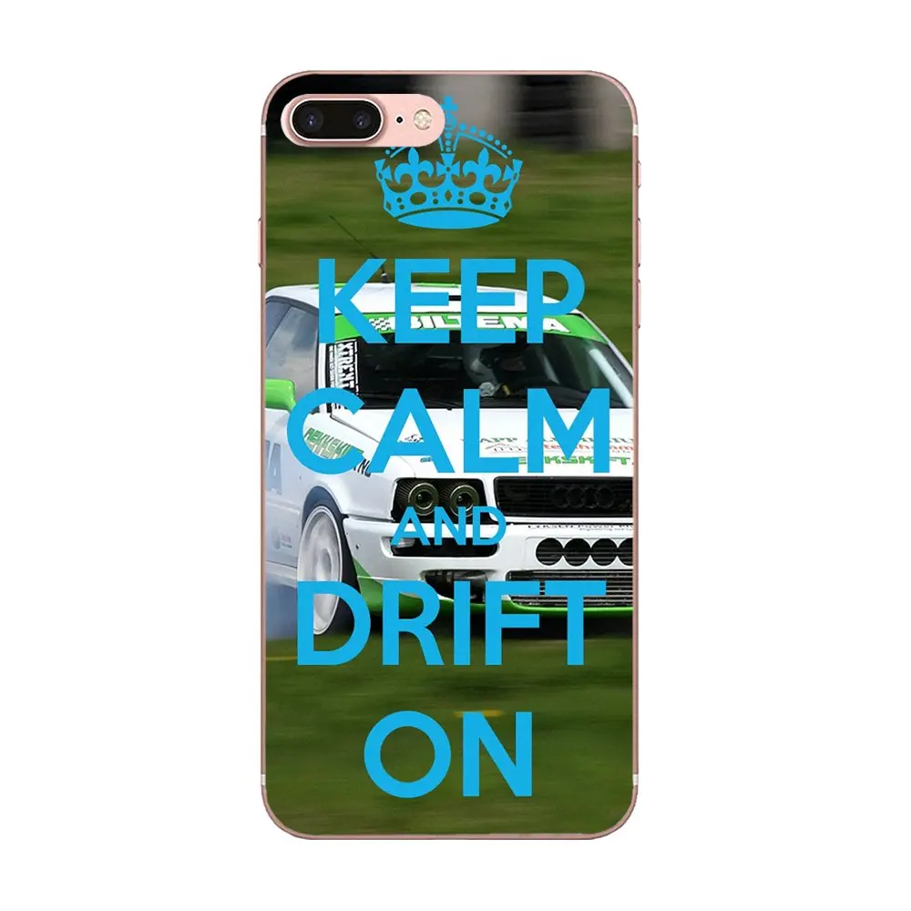 Мягкий резиновый чехол для телефона Keep Calm And Drift On Galaxy Grand Alpha G850 Core2 Prime S2 I9082 A3 A5 A7 On5