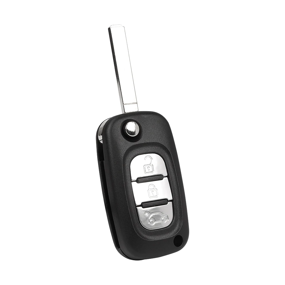VDIAGTOOL откидная оболочка ключа дистанционного управления Fob чехол для Renault Clio Vivaro