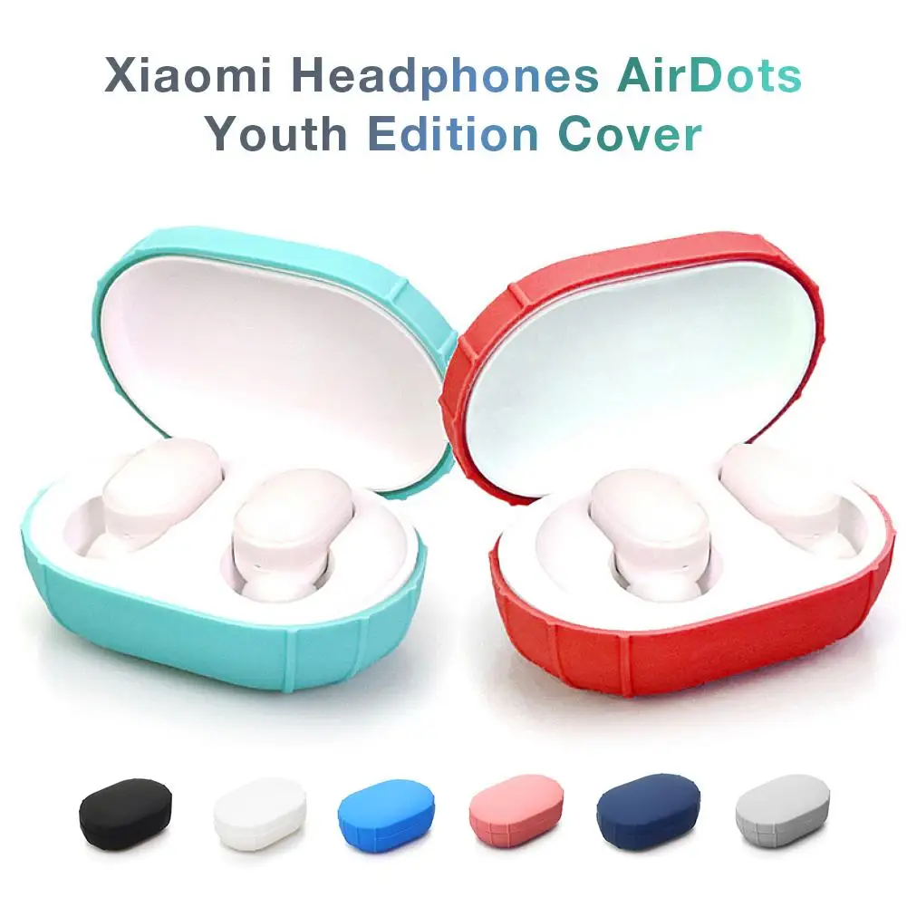 Силиконовый чехол для зарядного устройства Xiaomi Airdots версия защитный Redmi