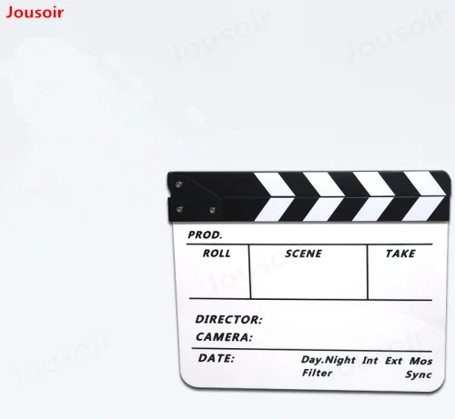 Street photography clappers White slates The film and television studio tent English playing board CD50 T07 | Электроника