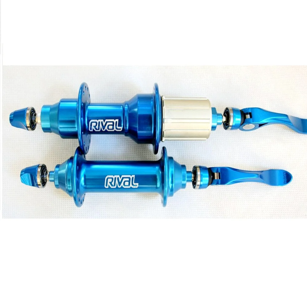 Велосипедный концентратор MTB V Тормозной Rival KFS 700/KRS707 Brake 32H Superlight 410g синий|mtb hub|bicycle