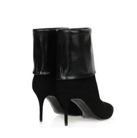 2016 Осень/Зима Новый Горячий Тонкие Каблуки Высокие Botas Обувь Женщина Solid