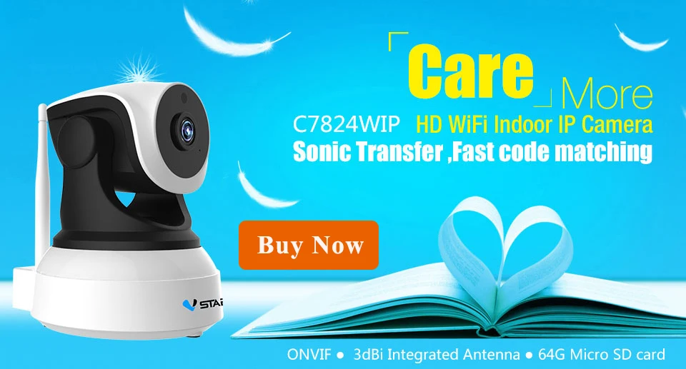 VStarcam C95 HD 720P беспроводная WiFi ip-камера для безопасности, камера ночного видения, двухсторонняя аудио широкоугольная видео камера