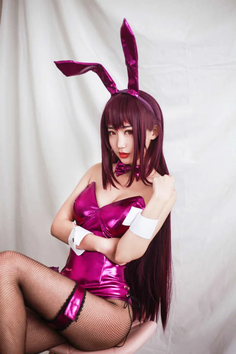 Игра Fate/Grand Order Scathach карнавальный костюм FGO платье официантки женский сексуальный