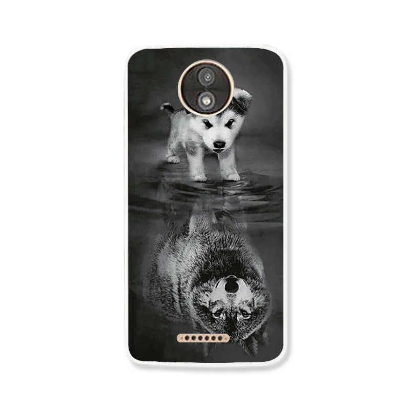 Чехол с рисунком Bolomboy для Motorola Moto C Plus, мягкий силиконовый чехол из ТПУ для Moto One Action, милый чехол с рисунком животных