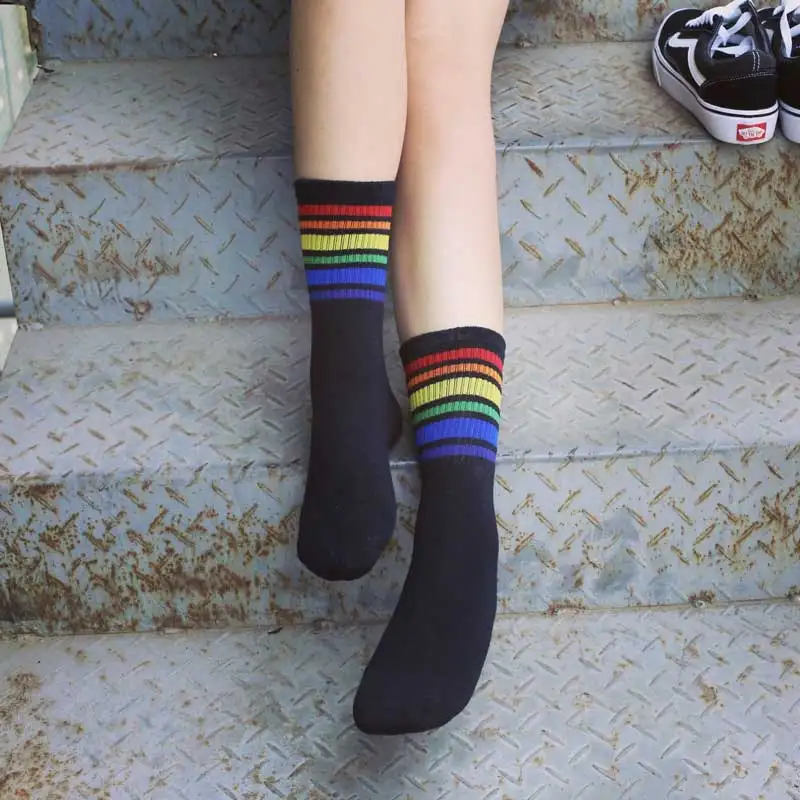 SP & CITY Harajuku/женские недорогие носки для скейтборда Ins хипстерские Носки с рисунком