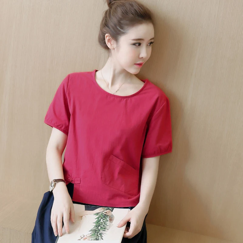 Новое поступление 2020 Летние Стильные женские повседневные свободные рубашки из