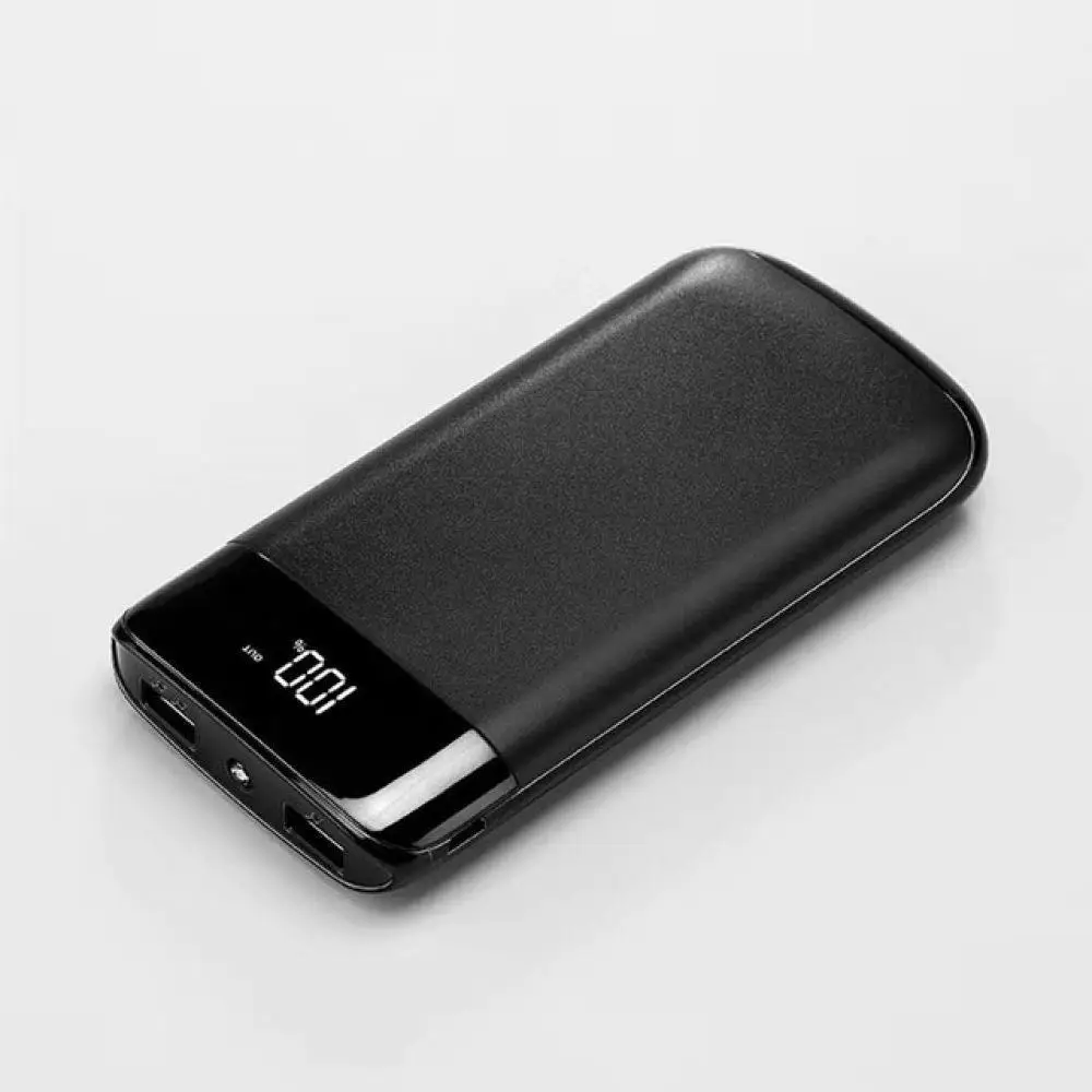 Для Xiaomi Mi iphone XS Note 8 20000 мАч Внешний аккумулятор внешний 2 USB светодиодный