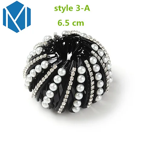 style 3-A M MISM жемчужные стразы, цветные бутоны для волос, заколки для волос, заколки для волос, аксессуары и клипсы для волос для женщин и девушек, ободок - Цвет: style 3-A