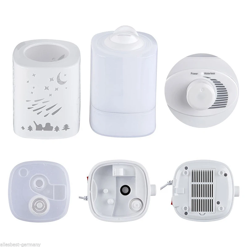 

THANKSHAR 1500ml Ultrasonic Air Humidifier Essential Oil Diffuser Mist Maker for home 7Color LED Aroma Diffusor Aromatherapy SPA
