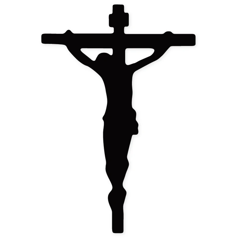 Ufurty Christ on cross silhouette металлические режущие штампы для DIY скрапбукинга ремесло