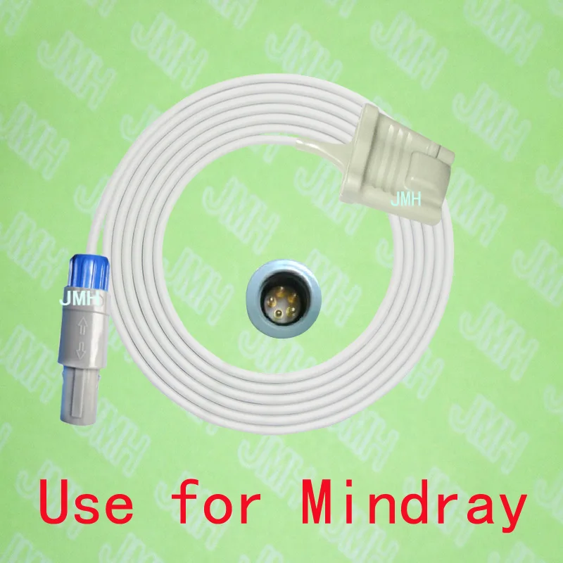 Совместим с Mindray Goldway Pace tech Biolight взрослые силиконовые мягкие наконечники датчик