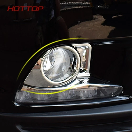 Abs Хромированная накладка задний передние противотуманные фары светильник Рамка