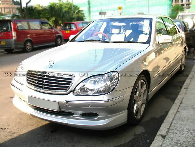 Для Benz W220 99 05 S280 S280L S320 S320L S350 4matic S430 S500 WAD Style FRP Fiber Glass комплект передней части