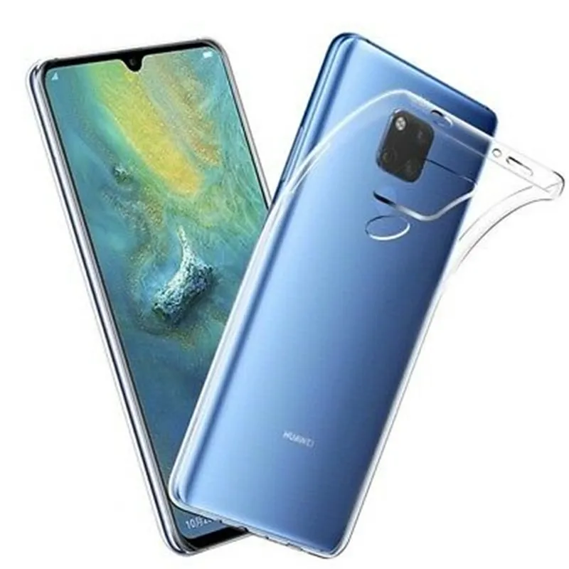 Мягкий прозрачный силиконовый чехол для huawei mate 20 X 20X TPU Handytasche защитный смартфона