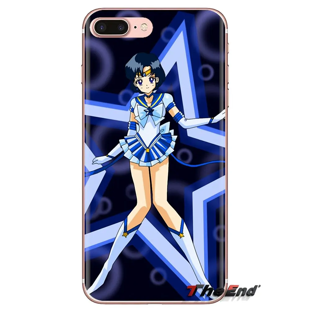 Сейлор Мун Меркурий для huawei G7 G8 P7 P8 P9 P10 P20 P30 Lite Mini Pro P Smart плюс 2017 2018 2019 сотовый Чехол