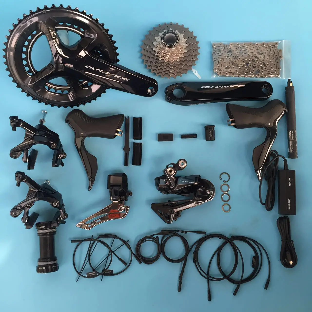Шимано Di2 DURA-ACE R9150 50/34T 52/36T 170/172.5 2*11 22 скорости для шоссейного велосипеда группсет Велозапчасти R9100.