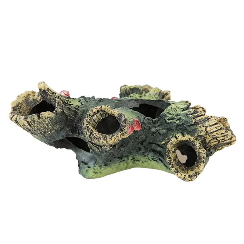 Новинка 2017 года украшение для аквариума из смолы искусственная Коряга