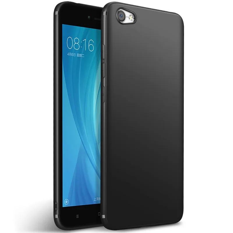 MPCQC High Quality Black Simple Design Soft Back Cover For Xiaomi Mi 5X 5S 6 Max 2 Redmi 3S 4X 4A 5 Note 3 5A Telephone | Мобильные