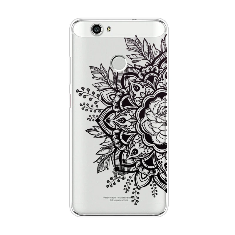 Чехол для Huawei Nova чехол Can-L01 Can-L11 5 0 мягкий Tpu прозрачный рисунок силиконовые чехлы