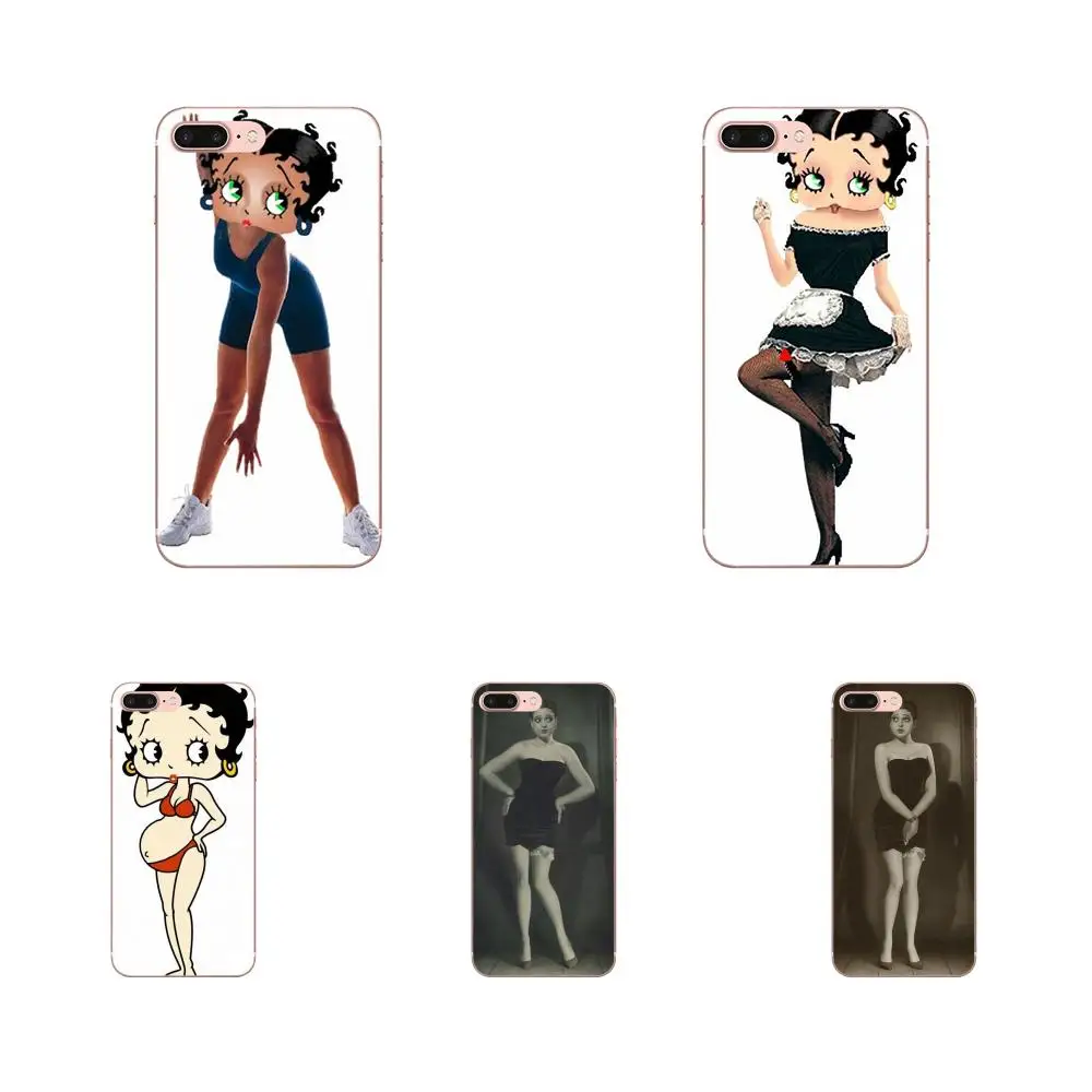 Специально для Xiaomi Mi3 Mi4 Mi4C Mi4i Mi5 Mi 5S 5X 6 6X 8 SE A1 Max Mix 2 Note 3 4 Cool Style Betty Boop | Мобильные