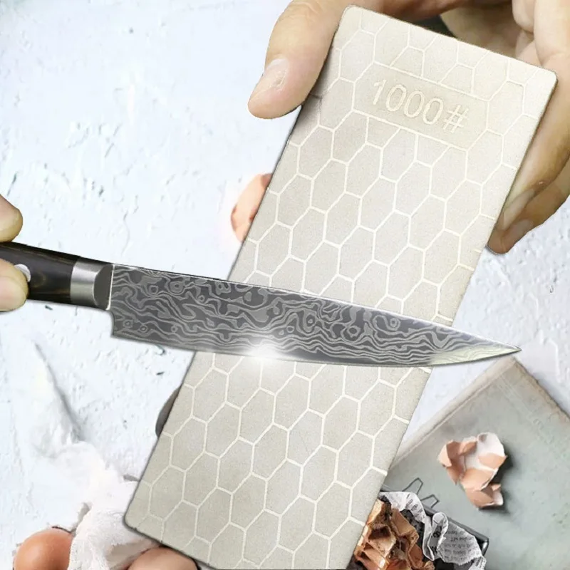 Honeycomb whetstone Ножей, точильный камень для заточки ножей камни точильный камень Системы вода камень хонинговальный Кухня инструмент 2-в-1 240 600 1000 3000 грит - Цвет: Honeycomb whetstone
