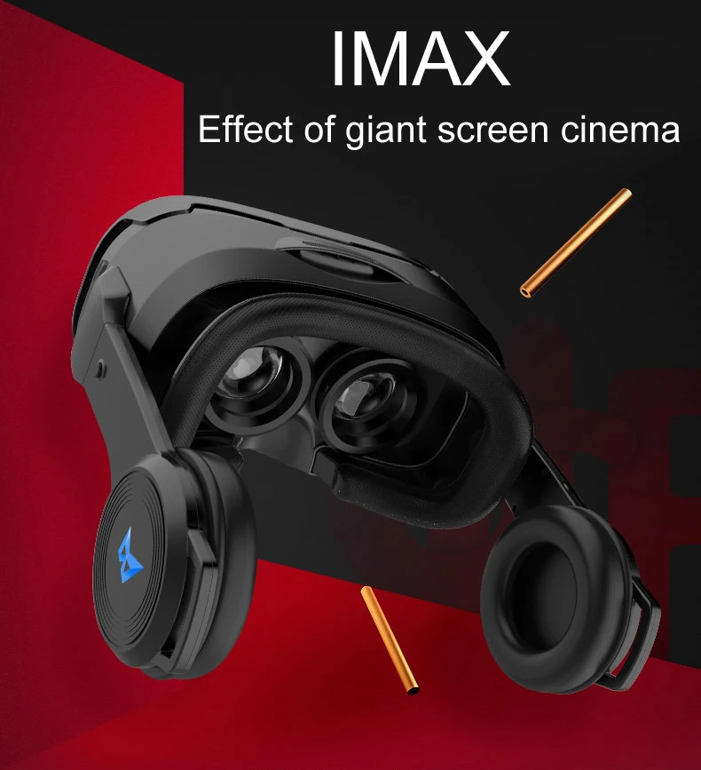 УГП U8 VR очки 3D гарнитура Версия IMAX шлем виртуальной реальности 3D кино игры с наушниками 3D VR очки дополнительный контроллер