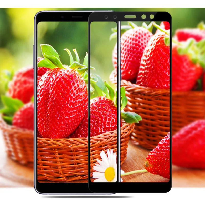 Стекло для Samsung A6 2018 защитный стеклянный чехол Galaxy Puls A5 A8 A3 2017 2016 закаленное стекло