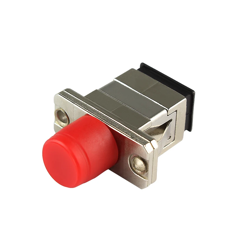 

100pcs/lot Simplex Singlemode Carrier-Class FC-SC Fiber Optic Coupler Adapter PC End Face
