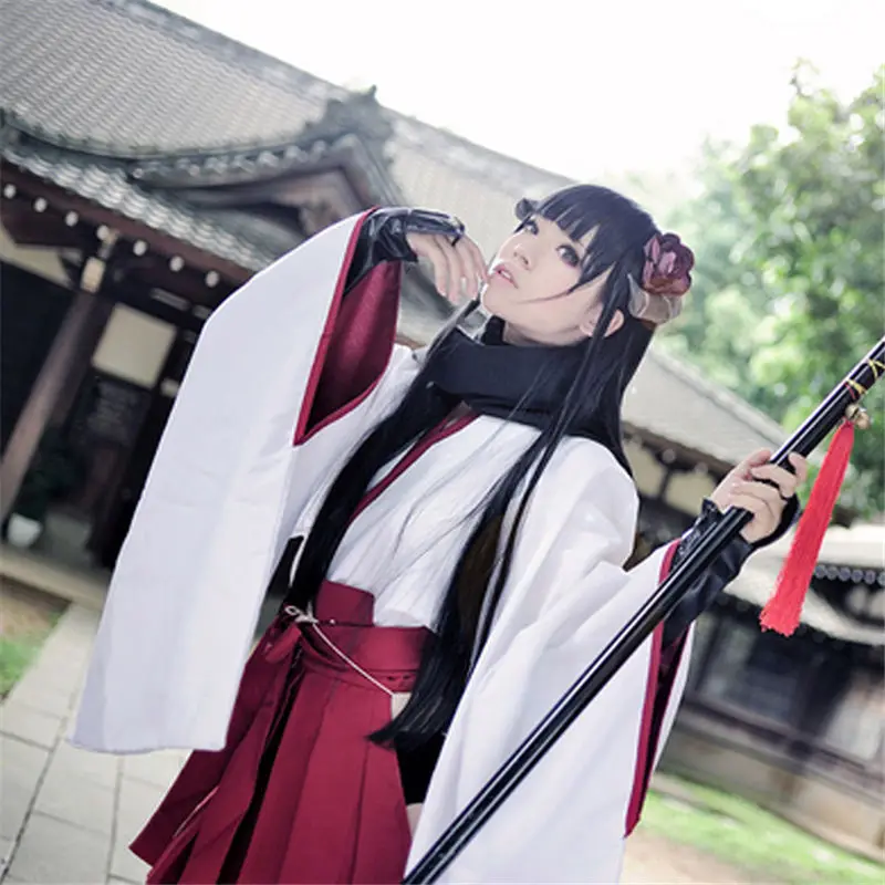 Костюм для косплея аниме Inu x Boku SS Shirakiin Ririchiyo костюм атабистическая форма Mikofuku