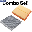 Комбинированный комплект для Toyota Prius V Alpha Plus 2012 2013 2014 2015 2016 2017 8l воздушный фильтр с активированным углем для кабины пыльцы двигателя